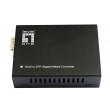 LevelOne RJ45 to SFP Gigabit Media Converter, 802.3bt 90W PoE PSE