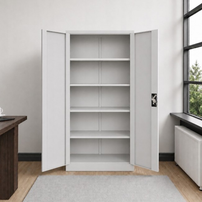Iron Mate MARS Metal Garage Cabinet 185 x 90 x 45 Grey RAL7035 Iron Mate MARS Metal Garage Cabinet 185 x 90 x 45 Grey RAL7035