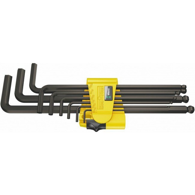 Wera 05022171001 hex key L-shaped hex key set Imperial 9 pc(s)