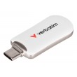Verbatim Plectra USB-C Flash Drive White 256GB