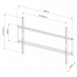 Techly ICA-PLB 162XL TV mount/stand 2.03 m (80