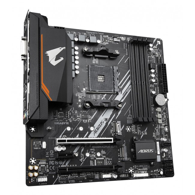 Gigabyte B550M AORUS ELITE Socket AM4 micro ATX AMD B550 Gigabyte B550M AORUS ELITE Socket AM4 micro ATX AMD B550