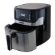 Hot air fryer NOVEEN AF550 6.5 l 1600 W Black, Silver