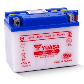 Yuasa YB4L-B vehicle battery Sealed Lead Acid (VRLA) 4 Ah 12 V Motorcycle