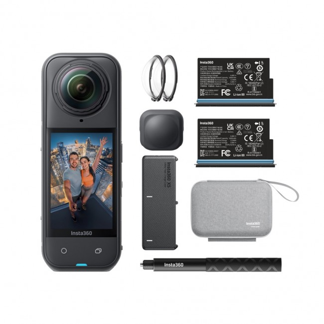 Insta360 X5 Bundle action sports camera 72 MP 8K Ultra HD 25.4 / 1.28 mm (1 / 1.28