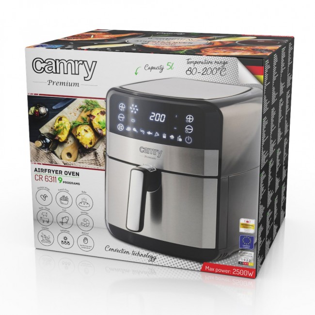 CAMRY CR 6311 Fat-free deep fryercamry gofrownica