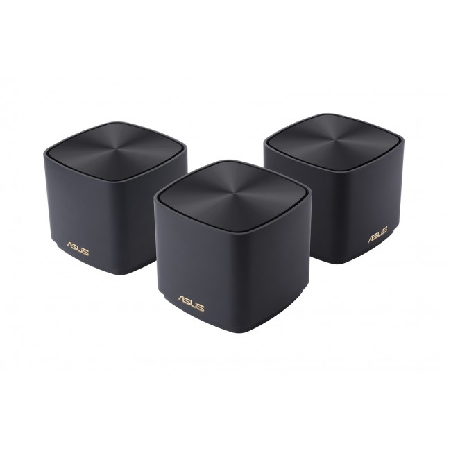 ASUS ZenWiFi XD4 Plus (B-3-PK) Dual-band (2.4 GHz / 5 GHz) Wi-Fi 6 (802.11ax) Black 2 Internal ASUS ZenWiFi XD4 Plus (B-3-PK) Dual-band (2.4 GHz / 5 GHz) Wi-Fi 6 (802.11ax) Black 2 Internal