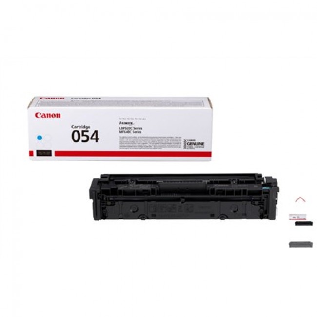 Canon CRG-054 3023C002 toner cartridge 1 pc. Genuine Cyan Canon CRG-054 3023C002 toner cartridge 1 pc. Genuine Cyan