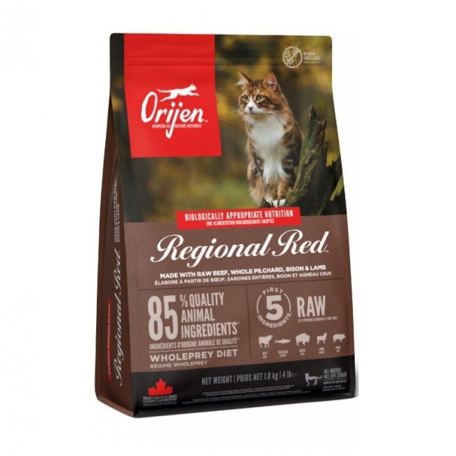 ORIJEN Regional Red Cat - dry cat food - 1,8kg
