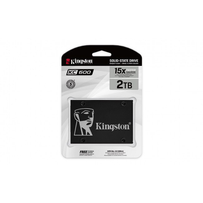 Kingston Technology 2048G SSD KC600 SATA3 2.5