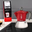 Bialetti Moka induction Moka pot 0.1 L Red, Silver Bialetti Moka induction Moka pot 0.1 L Red, Silver