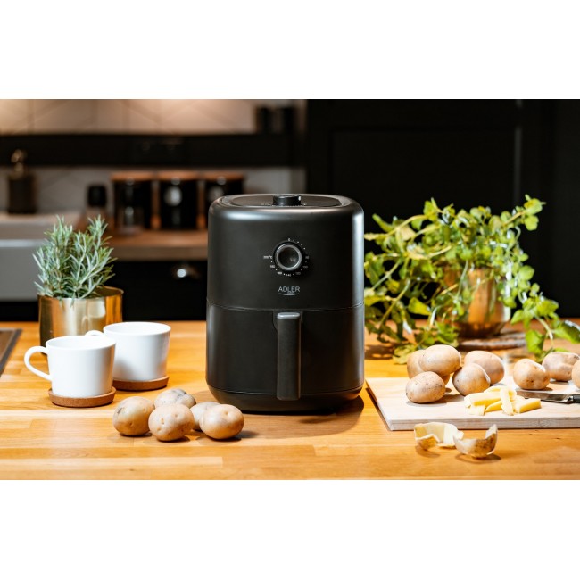 Adler AD 6310 fryer Single 3 L 2200 W Hot air fryer Black Adler AD 6310 fryer Single 3 L 2200 W Hot air fryer Black