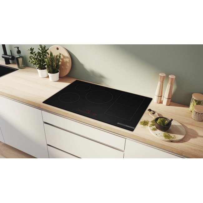 Bosch Serie 6 PVW81CHB1E hob Black Built-in 80 cm Zone induction hob 5 zone(s)
