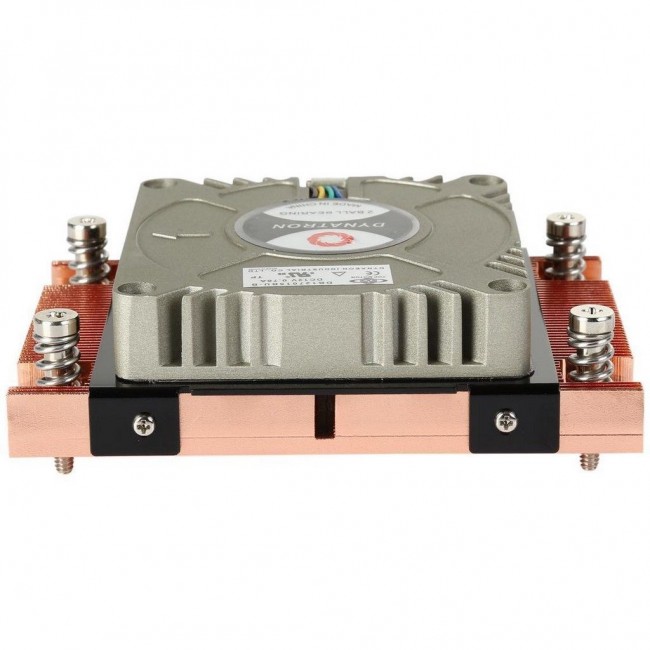 Dynatron A-18 Processor Air cooler 7 cm Copper, Grey
