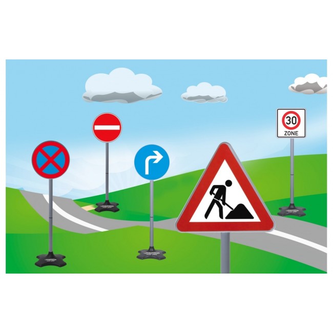 Jamara 460293 rocking/ride-on toy accessory Toy traffic signs set Jamara 460293 rocking/ride-on toy accessory Toy traffic signs set
