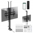 Maclean electric ceiling/floor mount, extendable, 43''-88'', VESA 600x400, max 60kg, 100-240V AC,50/60Hz