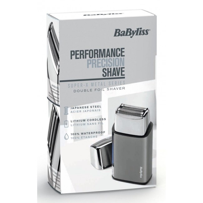 BaByliss Super-X Foil shaver Trimmer Silver