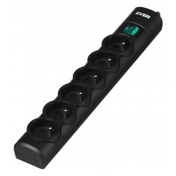 Ever Optima 5m Black 6 AC outlet(s) 250 V