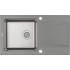 1-bowl granite-steel sink with drainer