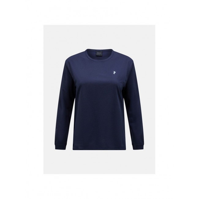 T-shirt Peak Performance Women's Trail Long Sleeve navy T-shirt Peak Performance Women's Trail Long Sleeve navy