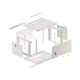LANBERG WALL MOUNT RACK CABINET 19