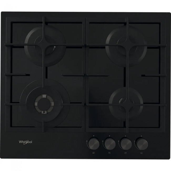 Whirlpool AKT 6455/NB1 hob Black Built-in Gas 4 zone(s) Whirlpool AKT 6455/NB1 hob Black Built-in Gas 4 zone(s)
