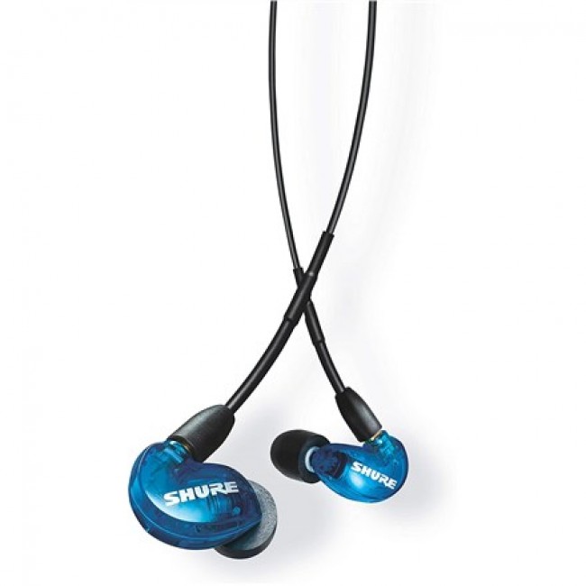 Shure SE215 Earphone, Blue W/MODEL: RMCE-UNI | Shure