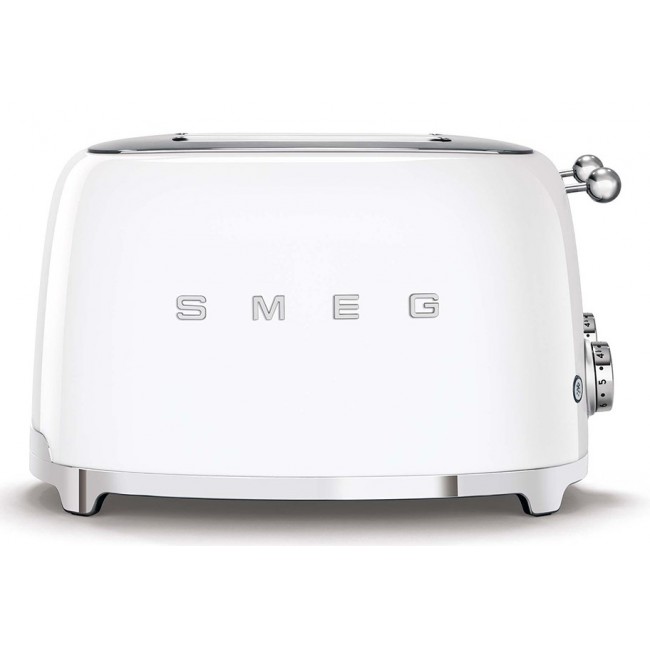 Toaster Smeg for 4 slices, white Toaster Smeg for 4 slices, white