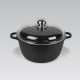 Maestro MR-4616C Pot with lid 16 cm 1 l Black Maestro MR-4616C Pot with lid 16 cm 1 l Black