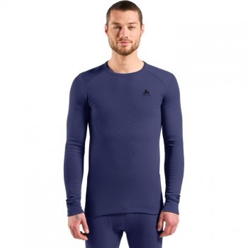 Odlo BL TOP crew neck l/s MERINO 260 long-sleeved thermal underwear, size M, blue