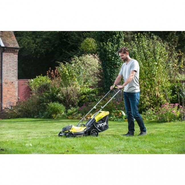 Ryobi OLM1833B lawn mower Push lawn mower Battery Black, Green Ryobi OLM1833B lawn mower Push lawn mower Battery Black, Green