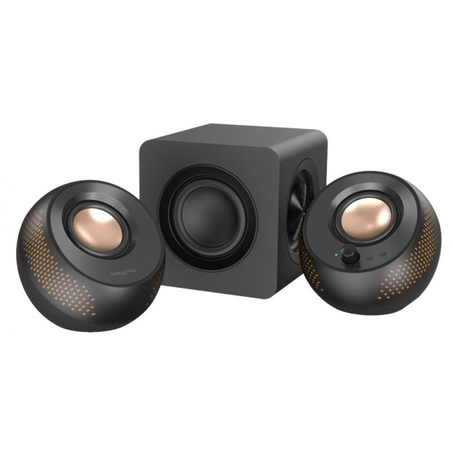 Creative Labs Creative Pebble X Plus speaker set 30 W Universal Black 2.1 channels Bluetooth Creative Labs Creative Pebble X Plus speaker set 30 W Universal Black 2.1 channels Bluetooth