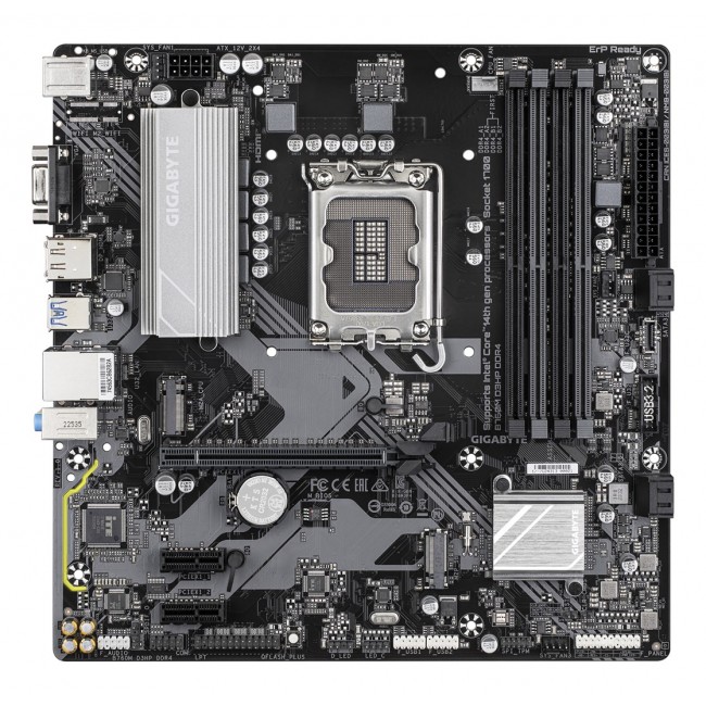 GIGABYTE B760M D3HP DDR4 Motherboard - Supports Intel Core 14th Gen CPUs, 4+1+1 Phases Digital VRM, up to 5333MHz DDR4 (OC), 2xPCIe 4.0 M.2, GbE LAN, USB 3.2 Gen1