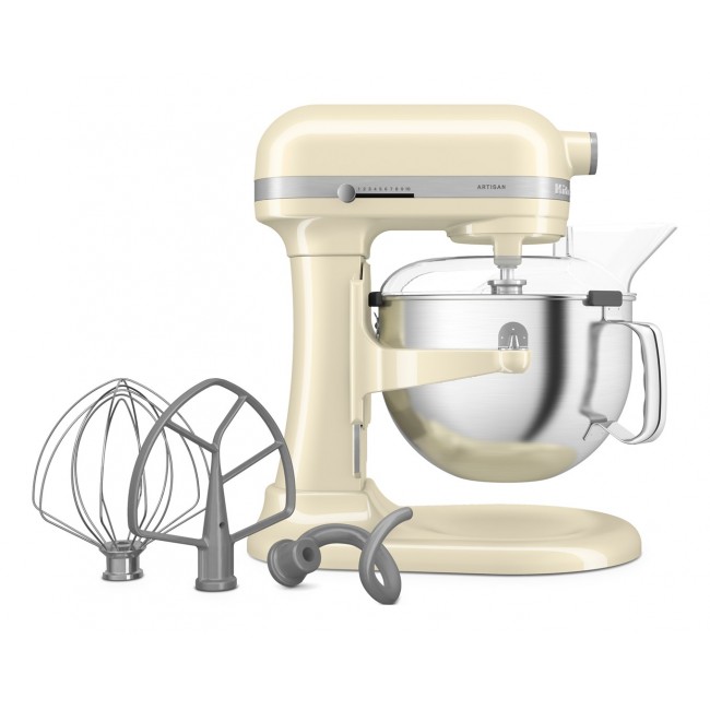 KitchenAid 5KSM60SPXEAC Stand mixer 375 W Cream, Grey, Stainless steel