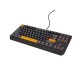 GENESIS Thor 230 TKL keyboard Gaming USB + RF Wireless + Bluetooth QWERTY Black, Grey, Orange