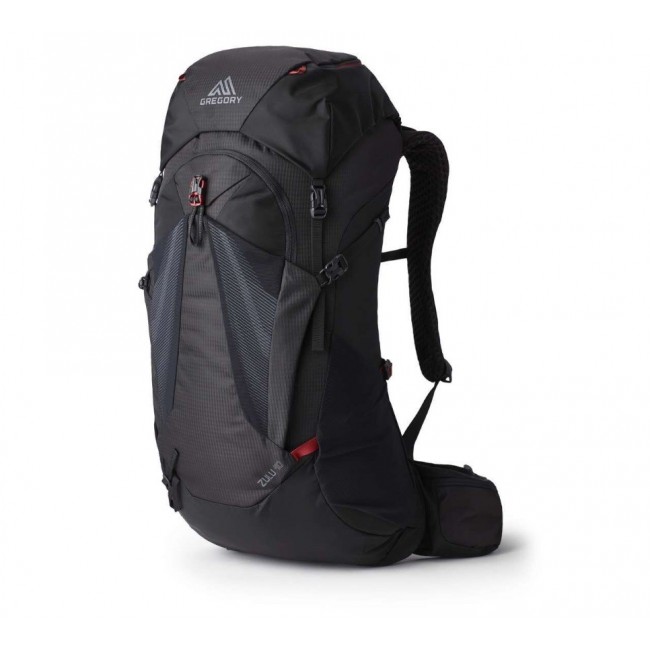 GREGORY Float Zulu 40 Volcanic Black MD/LG trekking backpack