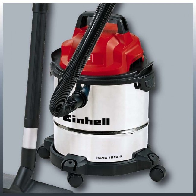 Einhell TC-VC 1812 S 12 L Cylinder vacuum Dry&wet 1250 W