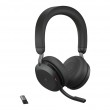 Jabra Evolve2 75 MS Stereo USB-A - wireless over-ear headphones, black