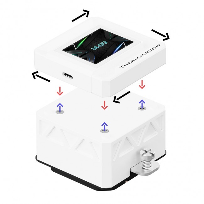 Thermalright Frozen Warframe 360 SE Argb White Thermalright Frozen Warframe 360 SE Argb White