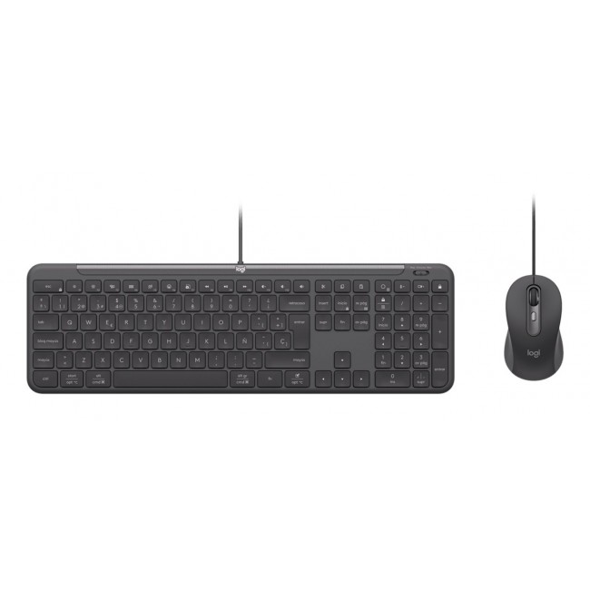 Logitech 920-013343 keyboard Mouse included Home/Office USB QWERTZ German Graphite Logitech 920-013343 keyboard Mouse included Home/Office USB QWERTZ German Graphite