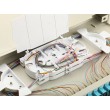 Equip 24-Port Fiber Optic Splice Box, SC Duplex, OM3, 1U, Equipped, Grey