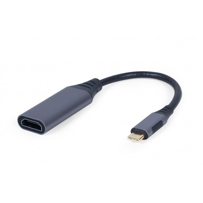 Cablexpert A-USB3C-HDMI-01 video cable adapter 0.15 m USB Type-C Grey Cablexpert A-USB3C-HDMI-01 video cable adapter 0.15 m USB Type-C Grey