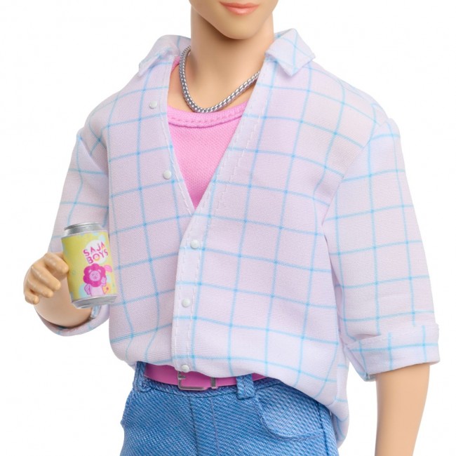 Mattel KPop Demon Hunters Saja Boys Jinu Fashion Doll in Soda Pop Look with Themed Movie Accessories