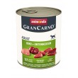 ANIMONDA GranCarno Adult Beef and duck hearts - wet dog food - 400g