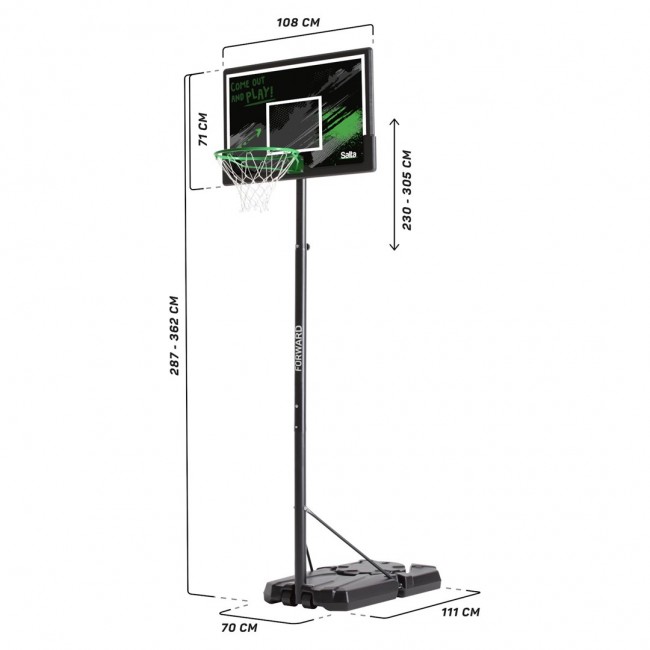 Basketball basket - Salta Forward (5132)