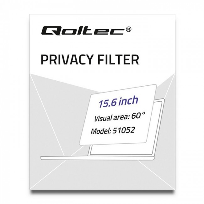 Qoltec 51052 Privacy filter 15.6