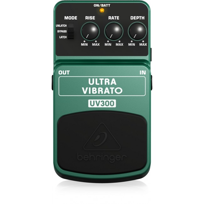 Behringer UV300 effects pedal Expression pedal Green, Black