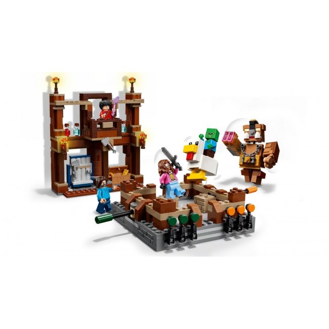 LEGO MINECRAFT 21272 Woodland Mansion Fighting Ring LEGO MINECRAFT 21272 Woodland Mansion Fighting Ring