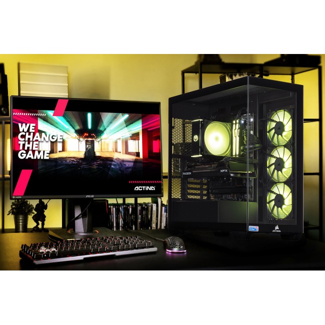 Actina 5901443413837 PC AMD Ryzen 5 7500F 32 GB DDR5-SDRAM 1 TB SSD AMD Radeon RX 7800 XT Midi Tower Black Actina 5901443413837 PC AMD Ryzen 5 7500F 32 GB DDR5-SDRAM 1 TB SSD AMD Radeon RX 7800 XT Midi Tower Black
