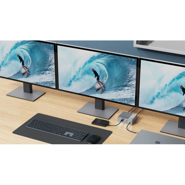 HYPER HDG212B laptop dock/port replicator Docking USB 3.2 Gen 2 (3.1 Gen 2) Type-C Silver HYPER HDG212B laptop dock/port replicator Docking USB 3.2 Gen 2 (3.1 Gen 2) Type-C Silver